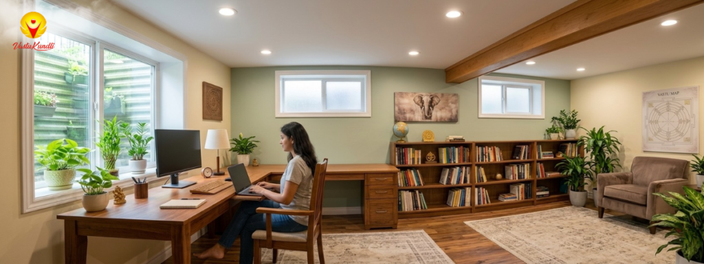 Basement Home Offices and Workspaces