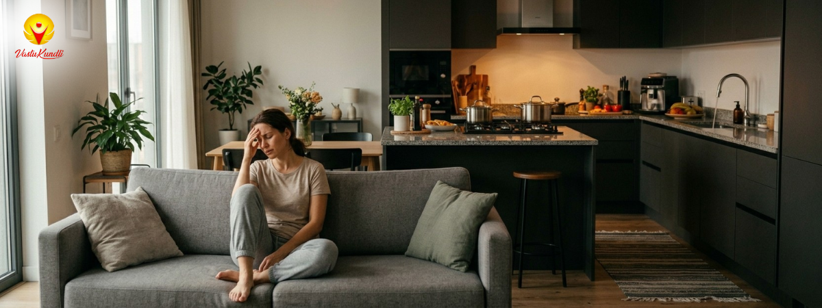 Health Issues Coming from Open Kitchen Energy Imbalance