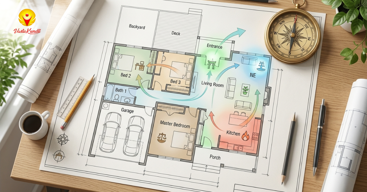 How to Read American Floor Plans with Vastu Eyes