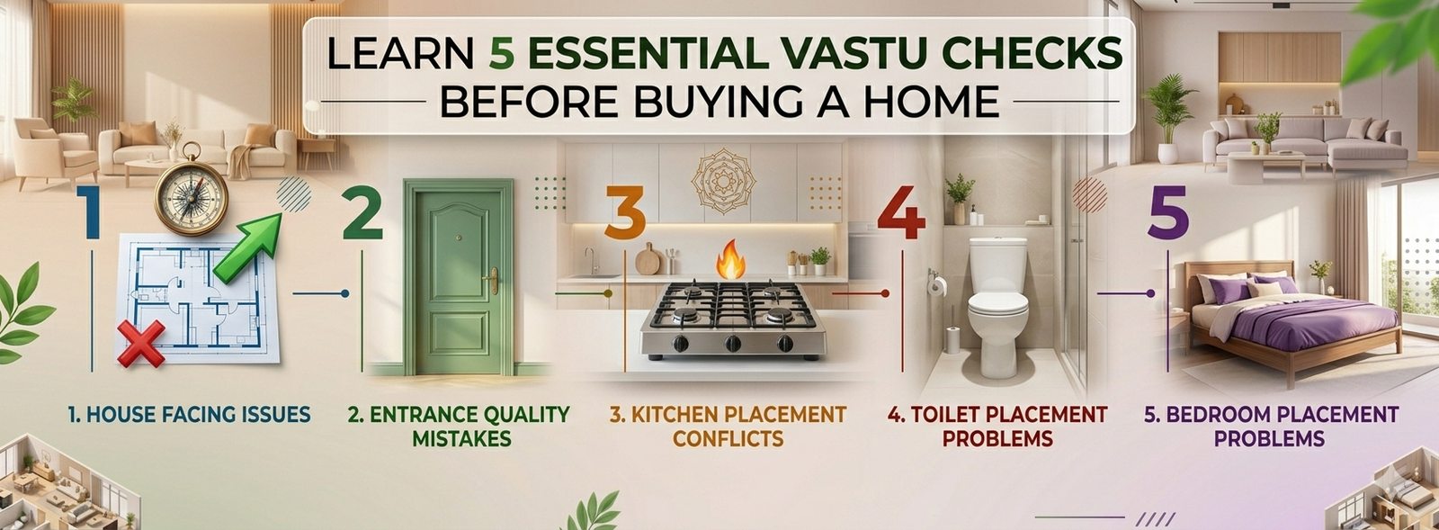 Learn 5 Essential Vastu Checks Before Buying a Home