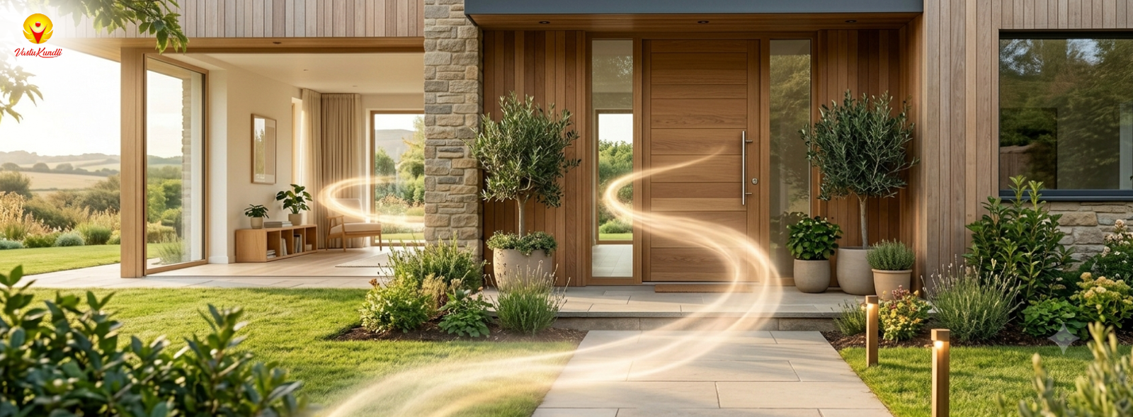 The Main Entrance and Life Energy Flow