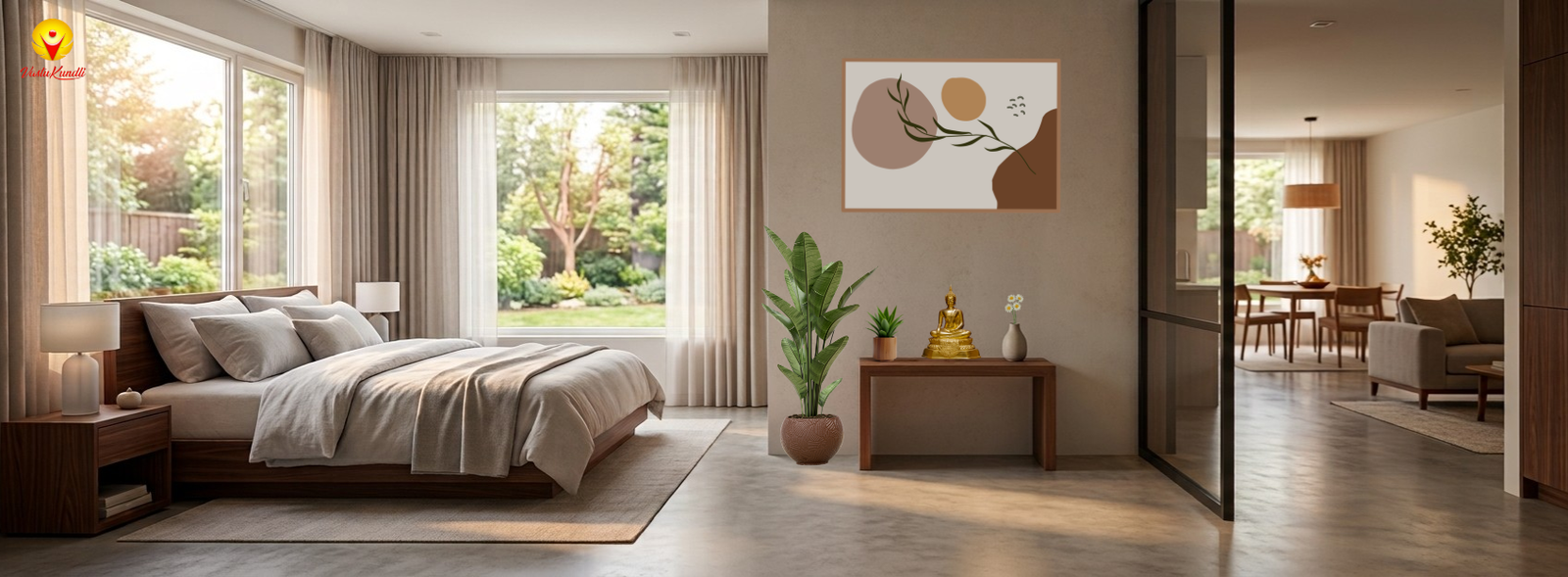 Bedroom Placement Affects Sleep and Morning Meditation
