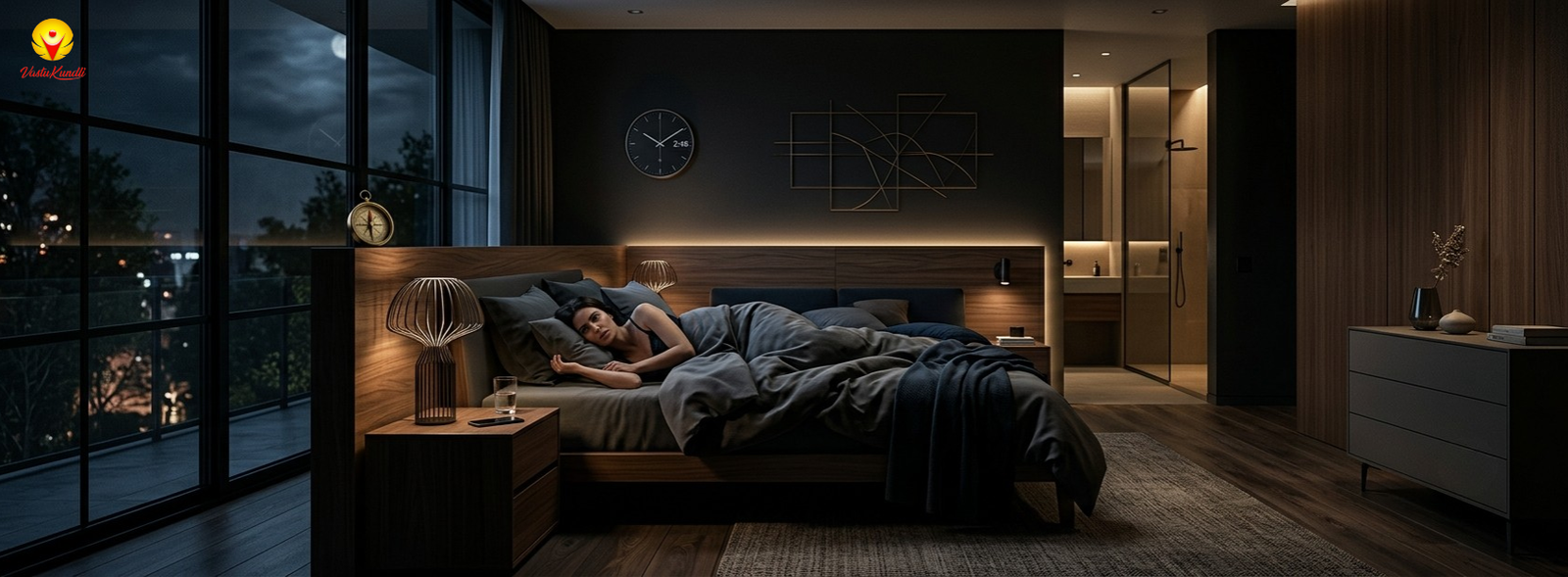 Sleep Disruption and Cortisol Chaos in Wrong Bedroom Zones