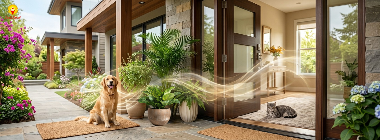 The Main Entrance Energy and Its Effect on Pets